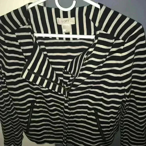 Loft Petite zip up moto jacket - Picture 4 of 4